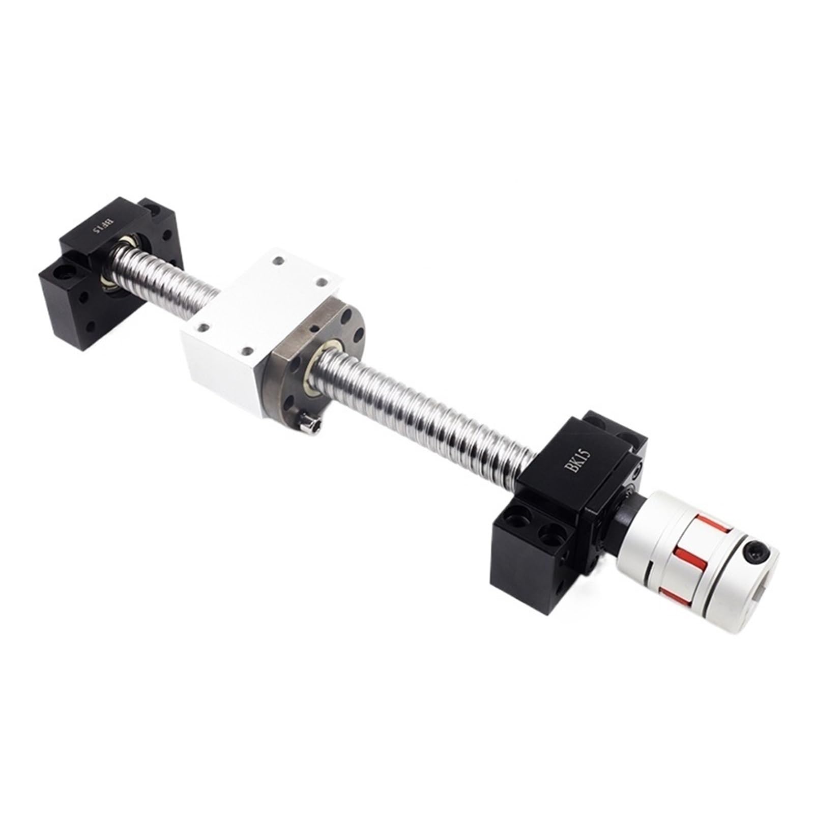 Kugelumlaufspindel SFU1605 + Mutter + BKBF12 Endhalterung + Kupplung + 2 Linearschienen SBR16LUU + DSG16H (200 mm)