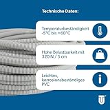 Zoom IMG-2 unitec 40327 tubo flessibile en20 Zoom IMG-2 unitec 40327 tubo flessibile en20