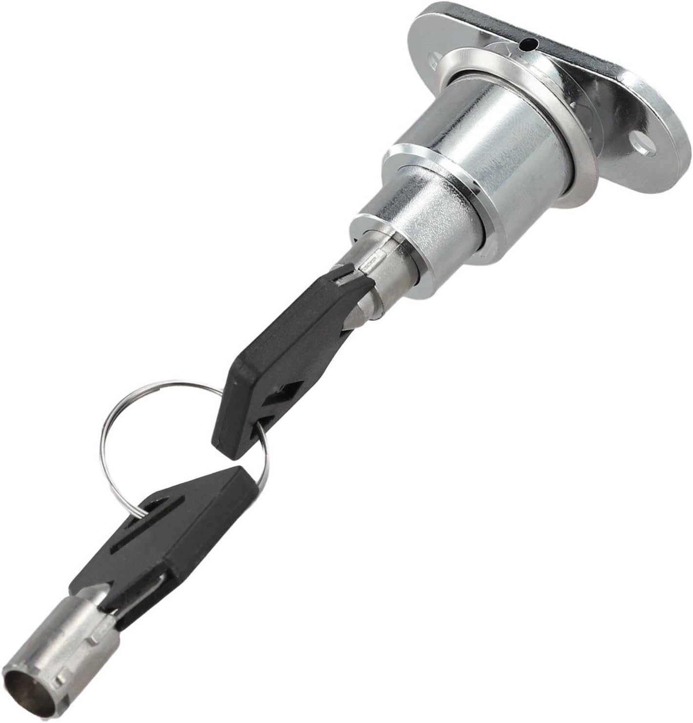 Miniature Tubular Push Locks, Cabinet Locks, Zinc Alloy Tubular Cabinet Push Lock for Tool Box Showcase Locker Drawer Push Lock