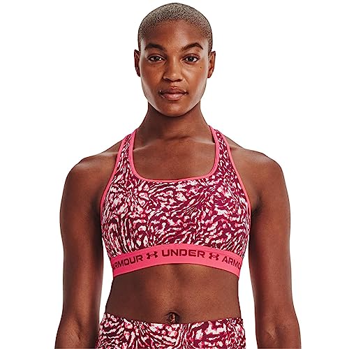 Image of Under Armour Cross-Back Mid Impact Bra