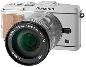 Olympus E-P3 High-End Hybrid Camera Metal White with Trans Standard 14-150 mm Lens Ultra-Fast Autofocus 12 Megapixel Stabilised Large Sensor Full HD OLED Touch Screen Olympus E-P3 High-End Hybrid Camera Metal White with Trans Standard 14-150 mm Lens Ultra-Fast Autofocus 12 Megapixel Stabilised Large Sensor Full HD OLED Touch Screen