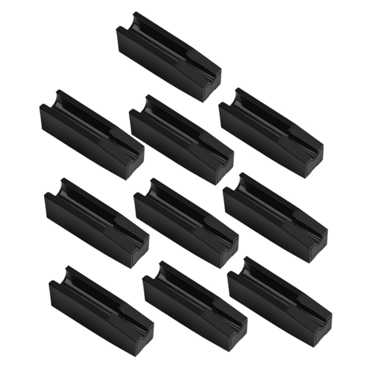 SAFIGLE Eyebrow Pencil Sharpener 10pcs Pencils Sharpener Assistant Aid Eyebrow Pencil Sharpener Slot Makeup Pencil Sharpener for Brows