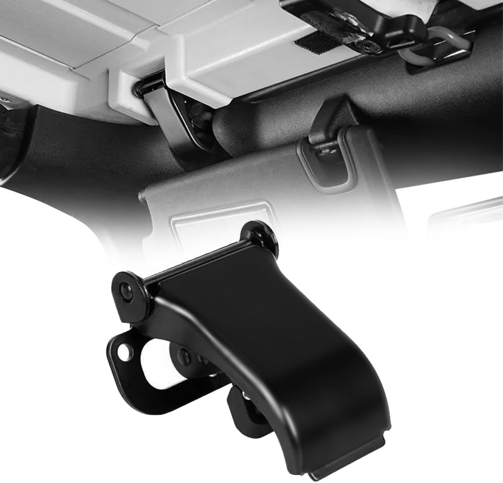 Hard Top Clamp Hardtop Latch Frame Bracket for Jeep Wrangler JK 2007 2008 2009 2010 2011 2012 2013 2014 2015 2016 2017 2018 Car Interior Accessories (2)