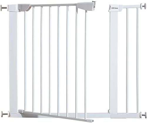 Miniatura 6 de MTB Home Puerta para mascotas de 34 a 37 pulgadas de ancho incluye kit de extensión de 55 pulgadas paquete de 4 kits de montaje a presión paquete de
