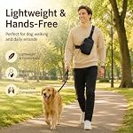 Simptech Mini Crossbody Sling Bag Chest Bag Dual Pocket Water Resistant Fanny Pack Running Phone Holder for Men Women Workout Travelling (New Black)