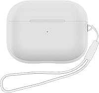 Vista 11 de Funda protectora para Airpods Pro 2 de silicona suave compatible con Apple AirPods Pro de 2ª generación 2022 LED frontal visible (negro)