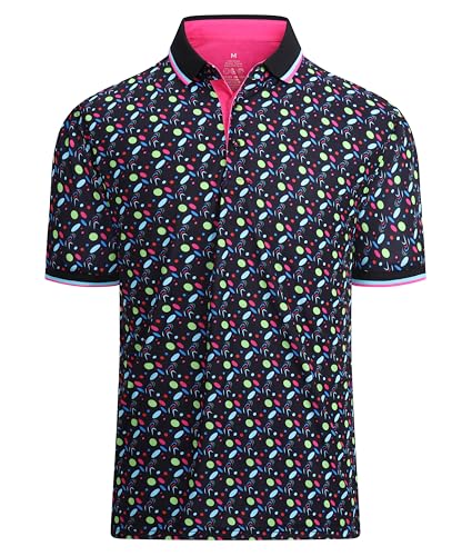 Alex Vando Mens Polo Shirts Short Sleeve Regular Fit Fashion Designed Shirt