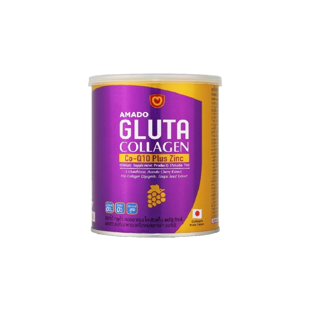 glutathione collagen and coenzyme q10 Amazon.com: Amado Gluta Collagen Co-Q10 Plus Zinc : Health & Household