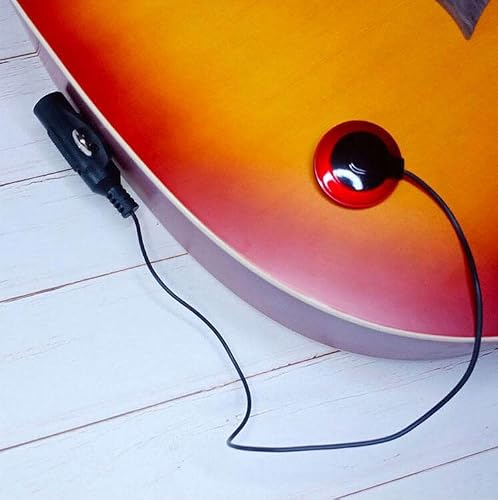 Linalife Guitar Pickup Professional Piezo Contact Microphone Pickup For Guitar Violin Banjo Mandolin Ukulel Guitar Piezoelectric Contact Microphone Pickup Cello Erhu Ukulele Mandolin Guitar #TOP2
