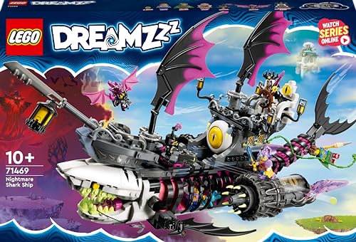 LEGO Dreamzzz 71469 Le vaisseau requin des cauchemars - vue 6