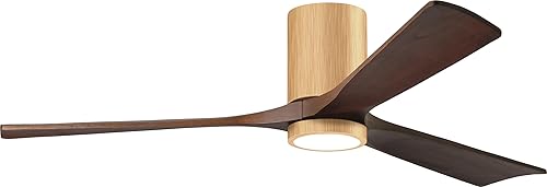 Miniatura 25 de Matthews IR3HLK-TB-WA-60 Irene - Ventilador de techo para interiores y exteriores con ubicación húmeda de 60 pulgadas con luz LED y control remoto y