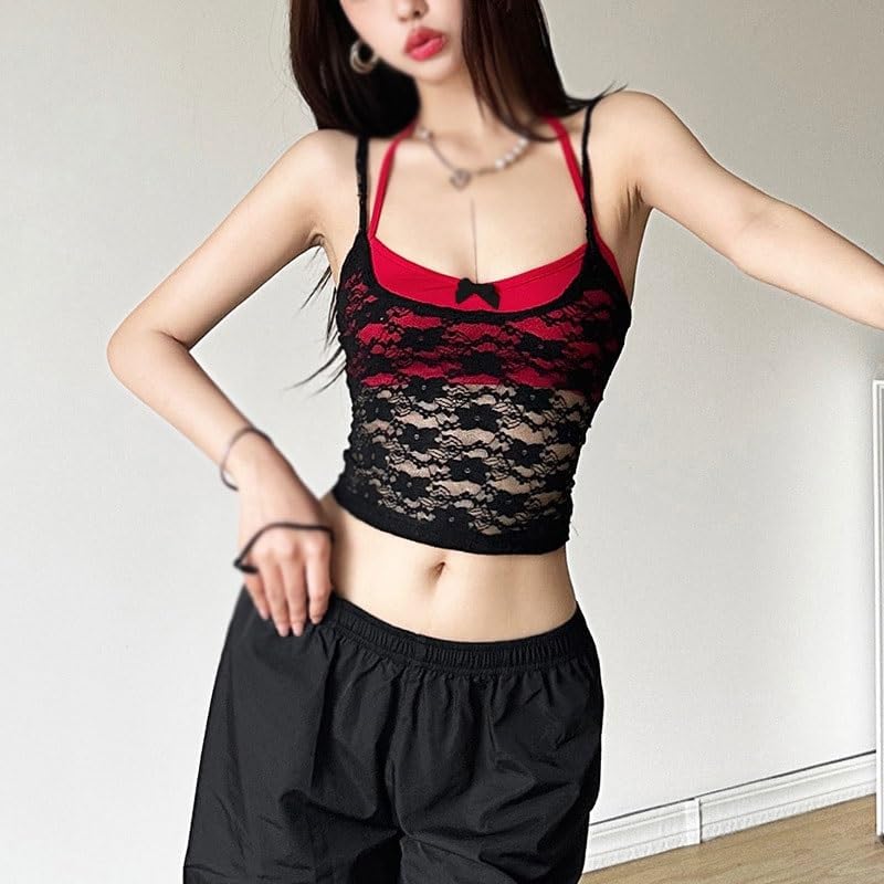 VIDI Fashion Suspender Hanging Neck Polyester Slim Fit Chest Wrap Vest