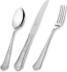 Hercules 493-101PK, Faqueiro sem Estojo Classique, Prata, Pacote de 101 Peças