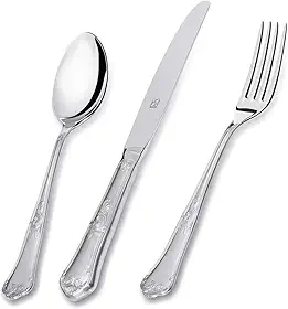 Hercules 493-101PK, Faqueiro sem Estojo Classique, Prata, Pacote de 101 Peças