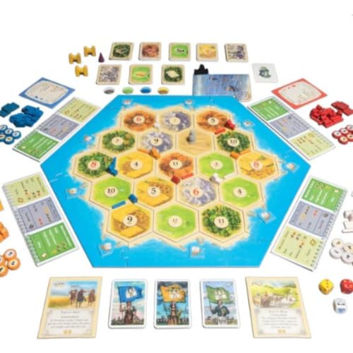 Image of Awestuffs CAIAN: Cities & Knights Expansion | Strategy & City Building | 3-4 Players | Ages 12+ | 90-120 Min