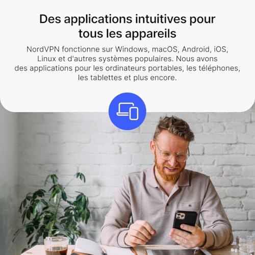 NordVPN Standard, 10 Appareils, 1 an, VPN & Cybersécurité, Code Numérique – vue 7