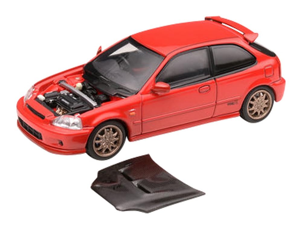 MOTORHELIX 1/64 Honda Civic Type R (EK9) Mugen - Milano Red