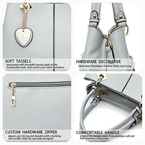 DEERWORD-Mujer-Bolsos-Bandolera-Vestir-Bolsos-de-Mano-Convertible-Casual-de-Hombro