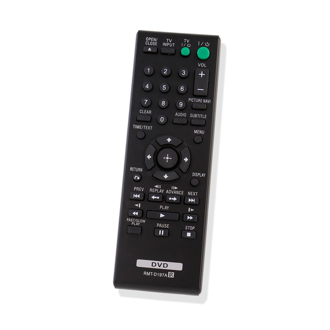RMT-D197A Replace Remote Compatible with Sony CD/DVD Player DVP-SR510 DVP-SR510H DVP-SR405P DVPSR405P DVP-SR210 DVPSR210 DVP-SR210P DVPSR210P DVP-SR201P DVPSR201P