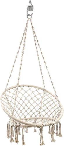 Miniatura 5 de Muelles oscilantes para porche, para silla de hamaca, 750 libras, perchas de suspensión resistentes para montaje en techo, columpios de porche (1