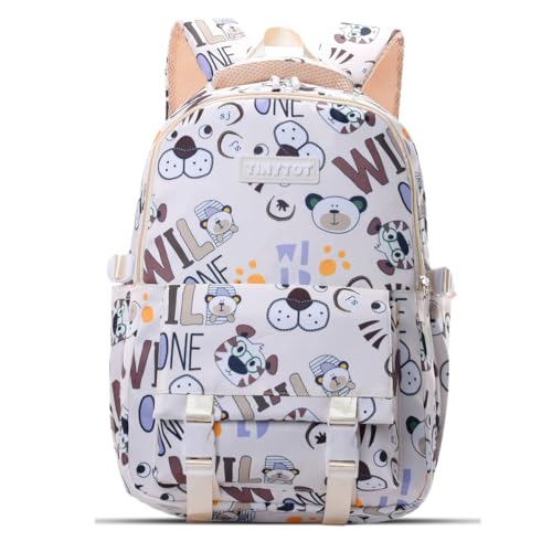 Image of Tinytot 30 Litre Japanese Korean Style School Bag Water-Resistant Laptop & Travel Backpack - Unisex Large 18 Inches Multipurpose Student Backpack for Boys & Girls, Men & Women