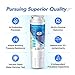 ICEPURE UKF8001 Compatible with Whirlpool EDR4RXD1, 4396395, Maytag UKF8001, UKF8001AXX, EveryDrop Refrigerator Water Filter 4, RFC0900A, UKF8001AXX-200, UKF8001P, 469006, PUR, Puriclean II, Pack of 3