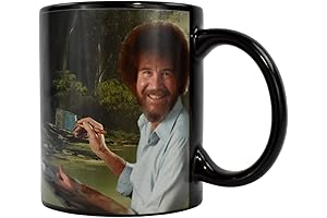 Bob Ross Color Changing Mug: Unveil Artistic Mornings