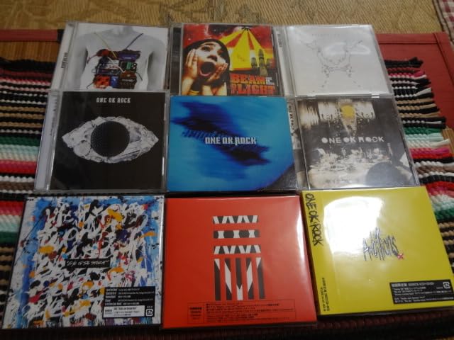 ONE OK ROCK アルバム CD 9枚セット 初回盤多数 CD+DVD ONE OK ROCK CD 国内盤 アルバム9枚セット ワンオク新品あり