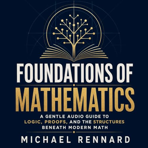 Page de couverture de Foundations of Mathematics: A Gentle Audio Guide to Logic, Proofs, and the Structures Beneath Modern Ma