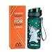 Kids Water Bottle - 12oz - Leak Proof - BPA FREE & NON-Toxic - Fast or Slow Flow - Single Action Lid - Eco-Friendly & Durable TRITAN Material - Reusable - Unicorn Approved