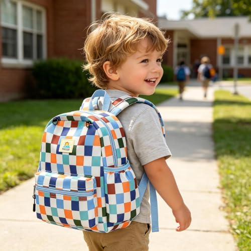 Image of STEAMEDBUN Toddler Backpack Boys Girls 2-4, Preschool Daycare Backpack -12inch