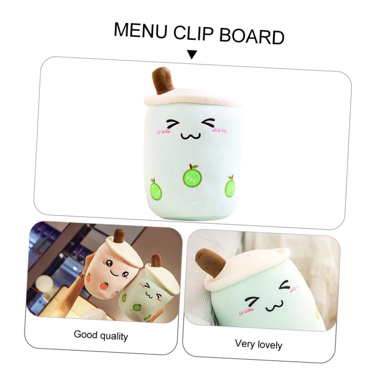 Kisangel Adorable Milk Handmade Comfort Stylish Decor for Home Car Office Playtime