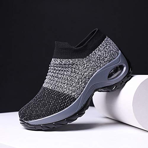 Slow Man 1839 Women'S Walking Shoes Sock Sneakers thumb #4