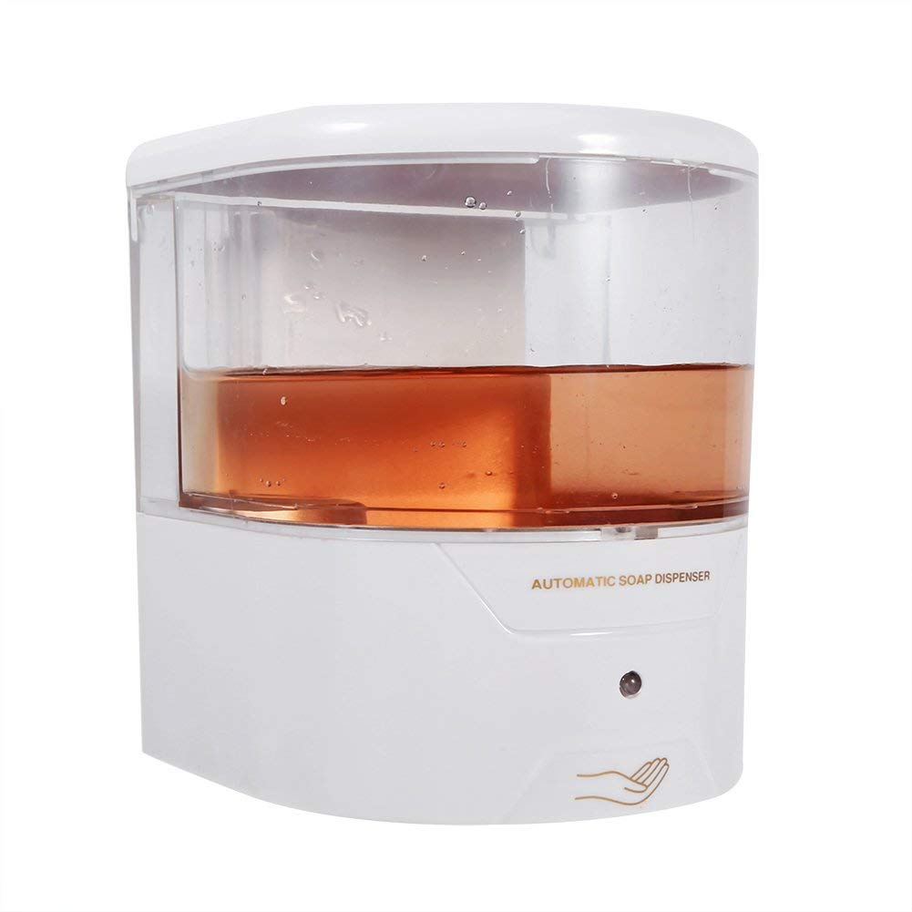 Dispenser sapone liquido 600 ml intelligente sensore mani libere auto touchless sensore automatico shampoo dispenser di sapone per bagno ufficio