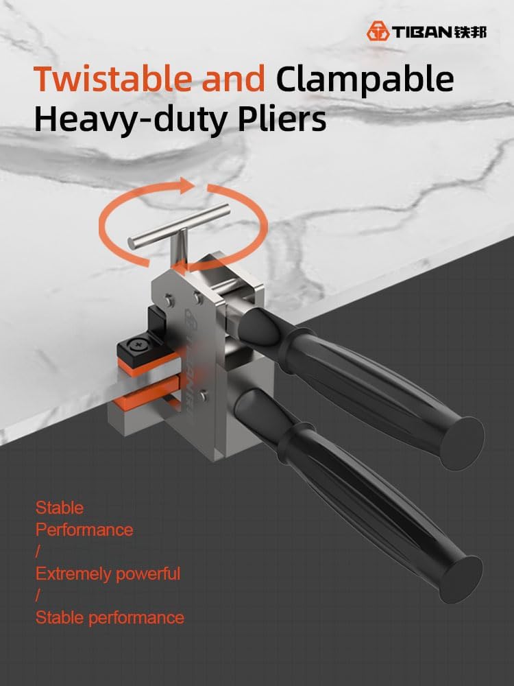 Professional Tile Nipper,Tile Breaking Nipper,Heavy Duty Press Tile Opener,Recommended Tile Thickness Is 1-15mm / Glass Thickness Is 1-28mm