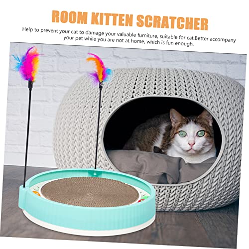 VANZACK arranhador gato areia para gatos brinquedo para animais estimação placa arranhar para cachor