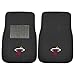 FANMATS 17609 NBA Miami Heat 2-Piece Embroidered Car Mat, 17