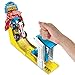Hot Wheels Monster Trucks Big Air Breakout Play Set with 5 Alarm 1:64 Scale die-cast Metal Body Monster Truck 4 Plastic Crushed Cars 1 Slam Launcher and Ramp for Vertical Crashing for 3-7 Year Olds