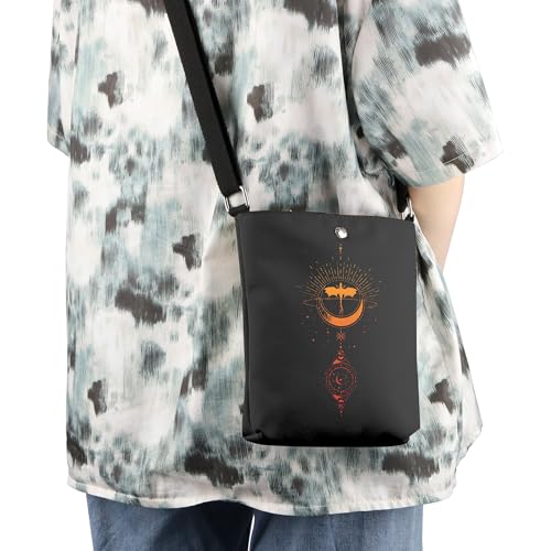 WCGXKO Manon Blackbeak Crossbody Bag Novel Series Gift for Literature Lover3