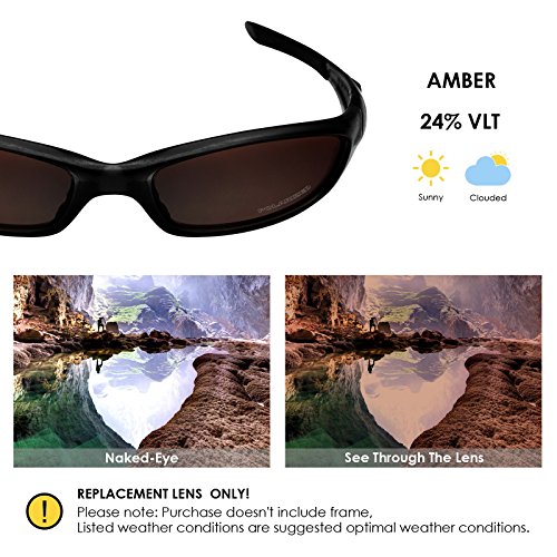 Image of BLAZERBUCK Anti-salt Polarized Replacement Lenses for Oakley Straight Jacket 2007 Sunglass