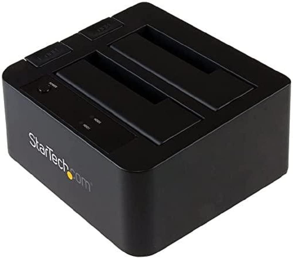 DualBay USB 3.1 to SATA Hard Drive Docking Station, USB 3.1 (10 Gbps