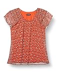 Bluse 1/2 Arm Taifun Damen 560056 Bluse, Tigerlilly Orange gemuste, 42