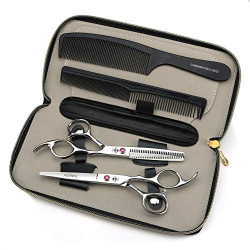 JIESENYU Ciseaux de Coiffeur Professionnels Haut de Gamme en Acier 440C 15,24 cm