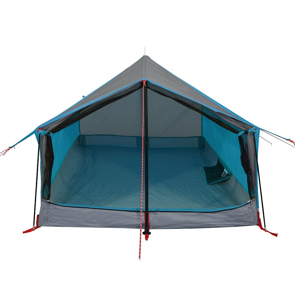 Campingzelt für 2 Personen, wasserdicht, grün, aus Polyester mit PU-Beschichtung, versiegelte Nähte und robuste Bodenplane, um den Innenraum trocken zu halten, Netzwände