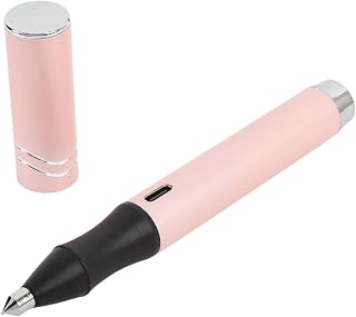 Hot Heated Foil Pen, Rechargeable 1600mAh Battery, 90 Minutes Battery Life, 150℃ Working Temperature, 4 Metal Tips, Craft Scrapbooking, Card Making, Invitations for Shine