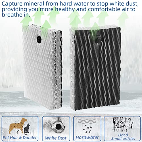 Antoble Hwf100 Humidifier Wick Filter E Replacements For Holmes Hwf100-Uc3 Bionaire Bwf100 Humidifiers - 4 Pack #TOP4