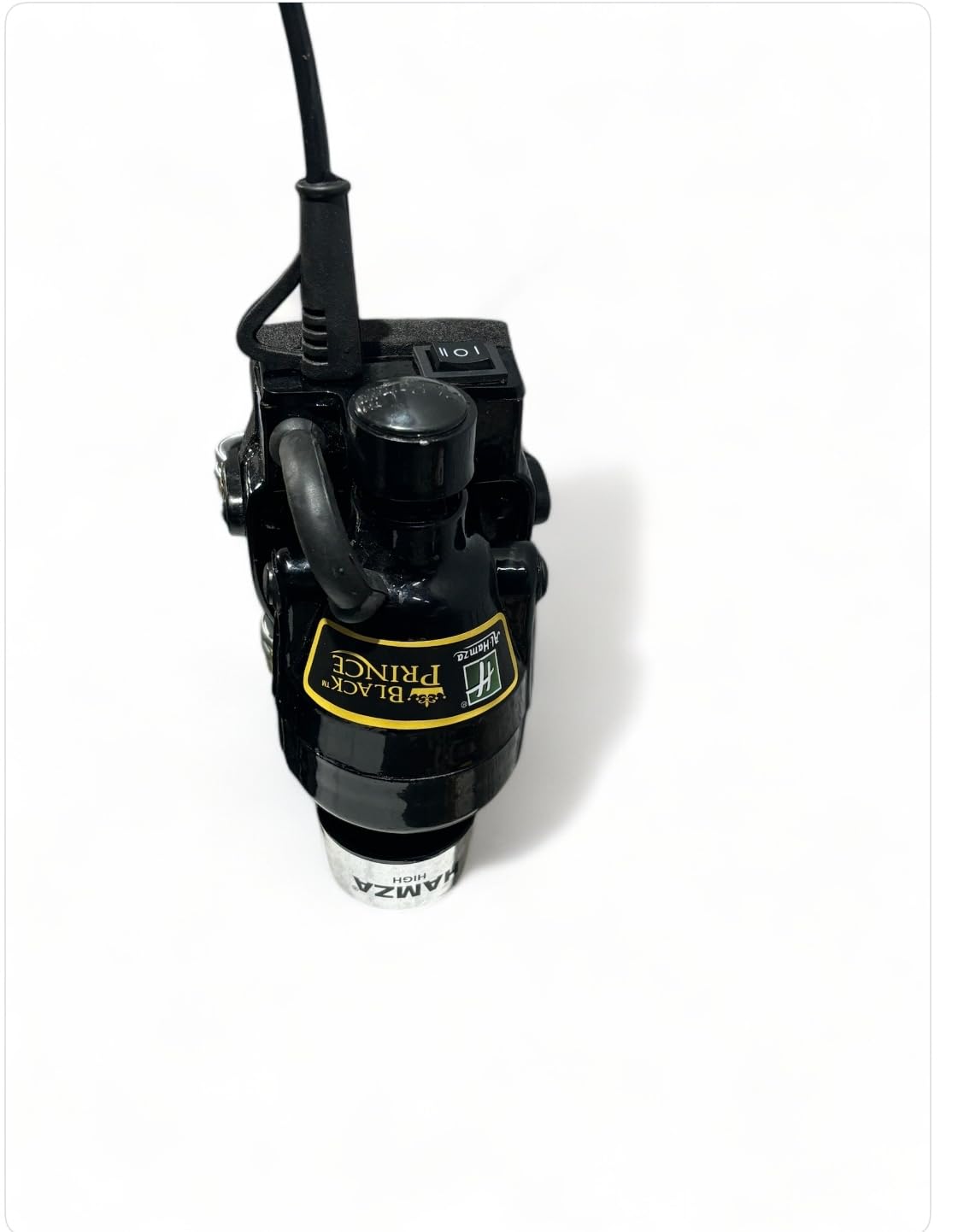 Hamza Black Prince Full Body Scalp Massage Machine for relief from pain, electric handheld body massage machine in which powerful copper motor, strong grip handle, adjustable speed Hamza Black Prince Full Body Scalp Massage Machine for relief from pain, electric handheld body massage machine in which powerful copper motor, strong grip handle, adjustable speed