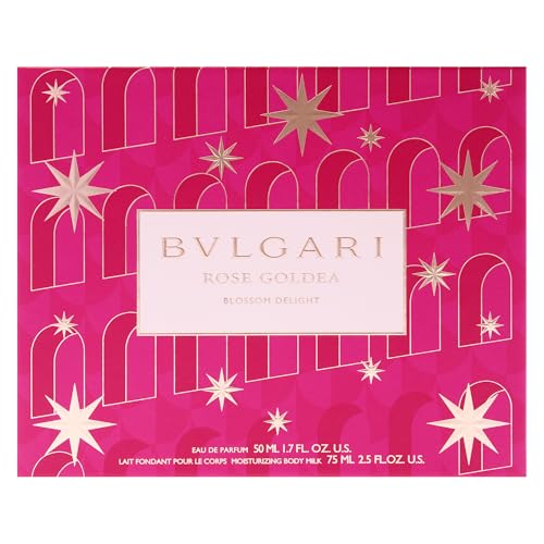 Bvlgari Rosa Goldea Blossom Delight By Bvlgari For Women - 2 Pezzi Gift Set 1,7Oz Edp Spray, 2,5Oz Moisturizing Body Milk - 5