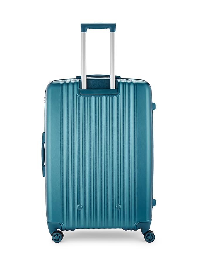 Image of CARLTON Meridian TSA Unisex 8 Dual Wheels 70 CM ABS Hardside Medium Check-in Luggage Dark Teal