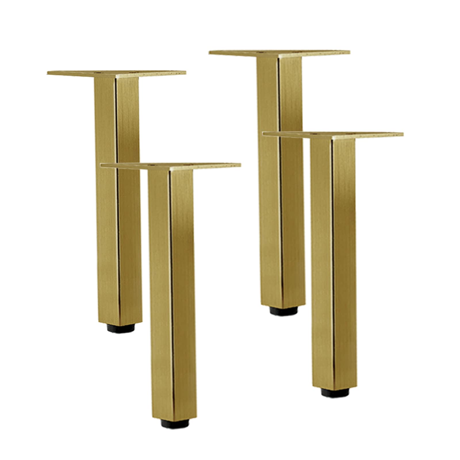 KFGISD, Industrial Metal Sofa Legs,with Mounting Screws&Floor Protectors,for Any DIY Project ，Metal Furniture Legs